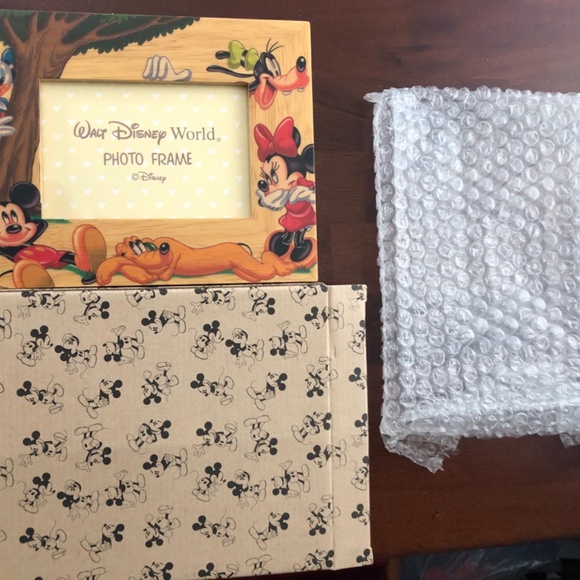Vintage Walt Disney World 4" x 6" photo picture frame NIB Mickey Mouse - Picture 5 of 5